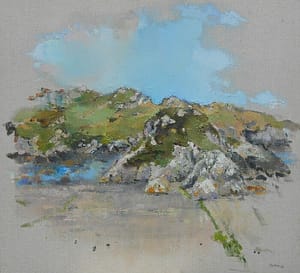 Oil Painting by Irish landscape Artist